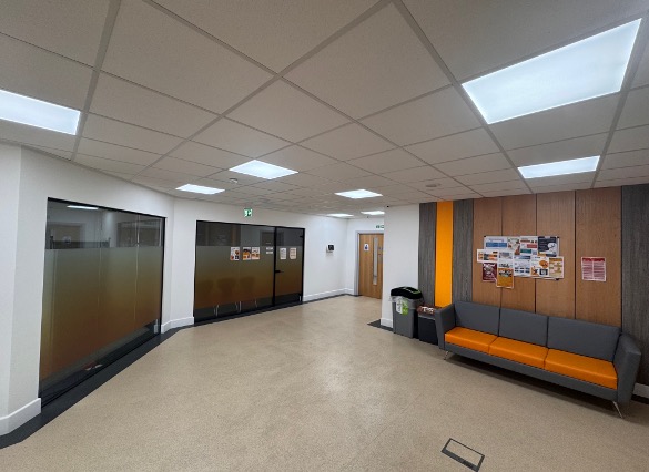 Regent House interior – study space 3